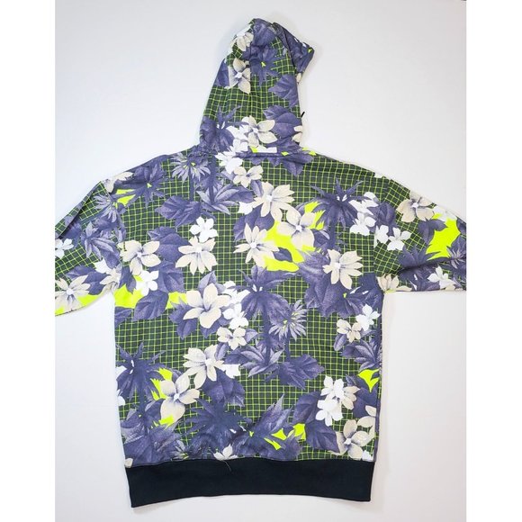 Nike SB Paradise Hoodie Men's Skateboarding Fleece Printed Floral DD0370-010 - Picture 2 of 8